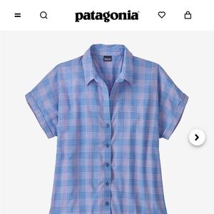 New with tags Patagonia xs lightweight AC shirt in milkweed mauve